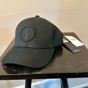 Stone Island Embroidered Logo Baseball Cap